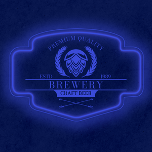 Personalized LED Color Changing Acrylic Craft Beer Sign