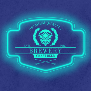 Personalized LED Color Changing Acrylic Craft Beer Sign