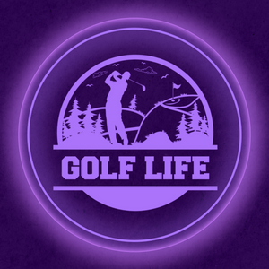 Personalized LED Color Changing Acrylic Golf Life Sign