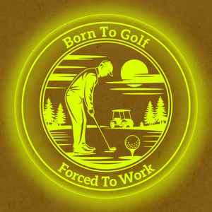 Personalized LED Color Changing Acrylic Golf Work Sign