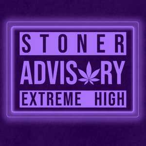 Personalized LED Color Changing Acrylic Stoner Advisory Sign
