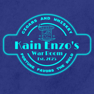 Personalized LED Color Changing Acrylic Whiskey & Cigar Sign