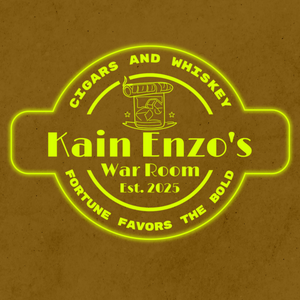 Personalized LED Color Changing Acrylic Whiskey & Cigar Sign