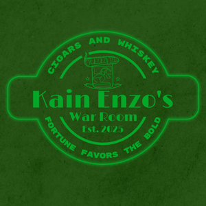 Personalized LED Color Changing Acrylic Whiskey & Cigar Sign