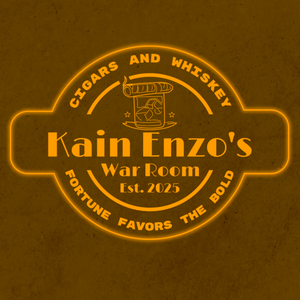 Personalized LED Color Changing Acrylic Whiskey & Cigar Sign