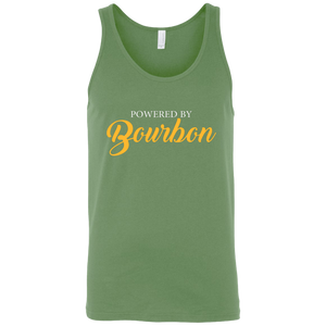 Powered By Bourbon Tank Top Apparel - The Beer Lodge
