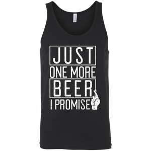 Just One More Beer I Promise Tank Top T-Shirts - The Beer Lodge