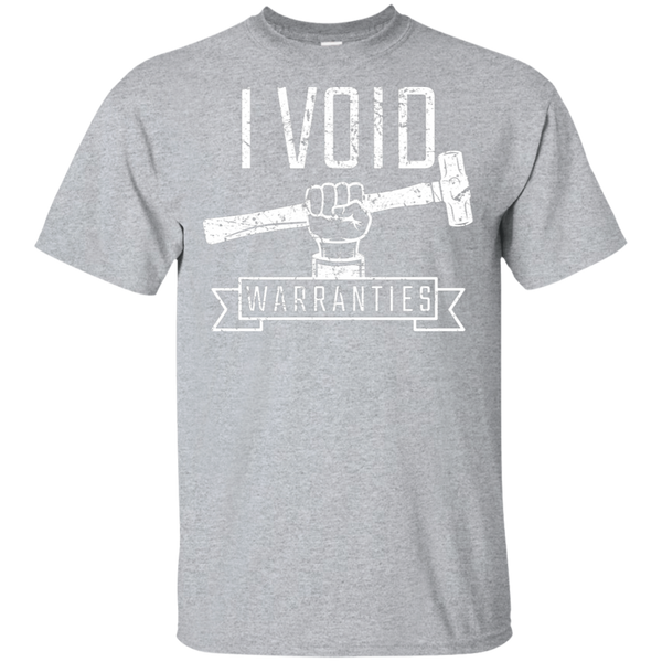 I Void Warranties T-Shirt Apparel - The Beer Lodge