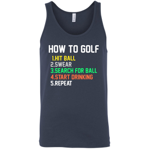 How To Golf Tank Top Apparel - The Beer Lodge