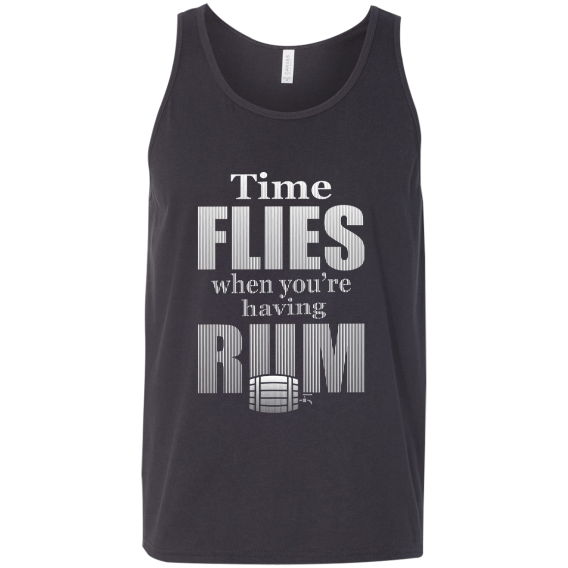 Time Flies When You're Having Rum Tank Top Apparel - The Beer Lodge
