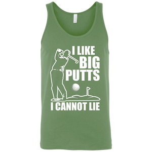 I Like Big Putts I Cannot Lie Tank Top Apparel - The Beer Lodge