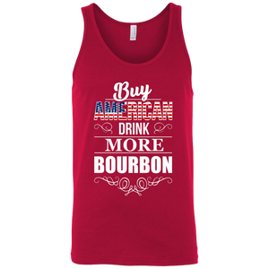 Buy American Drink More Bourbon Tank Top Apparel - The Beer Lodge