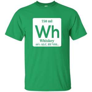750ml Whiskey Periodic Table T-Shirt Apparel - The Beer Lodge