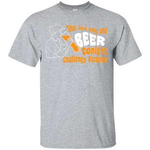 One Beer Challenge T-Shirt Apparel - The Beer Lodge