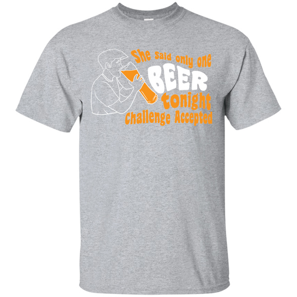 One Beer Challenge T-Shirt Apparel - The Beer Lodge