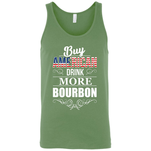 Buy American Drink More Bourbon Tank Top Apparel - The Beer Lodge
