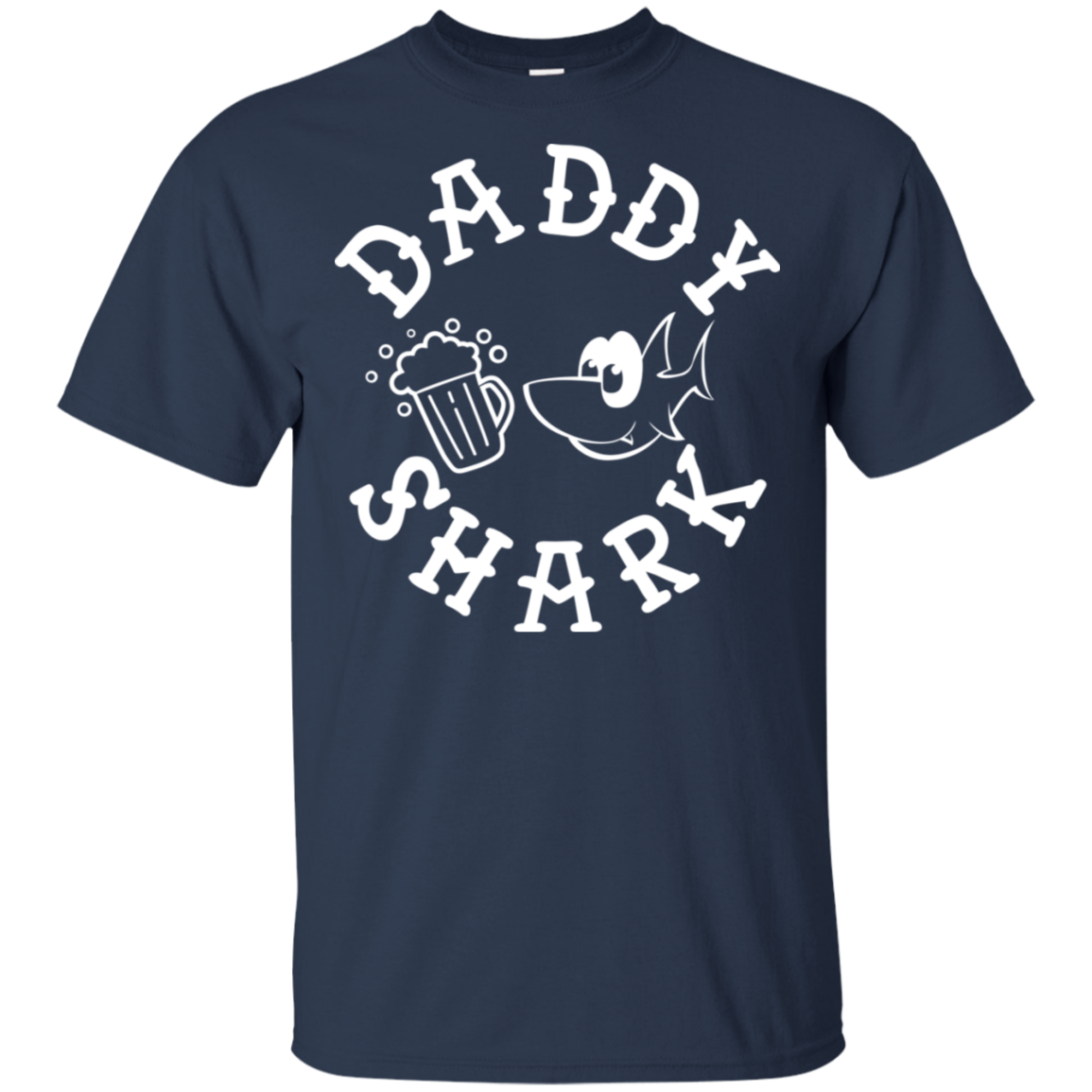 Daddy Shark T-Shirt Apparel - The Beer Lodge