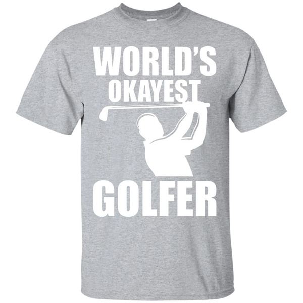 World's Okayest Golfer T-Shirt Apparel - The Beer Lodge