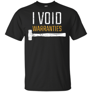 I Void Warranties T-Shirt Apparel - The Beer Lodge