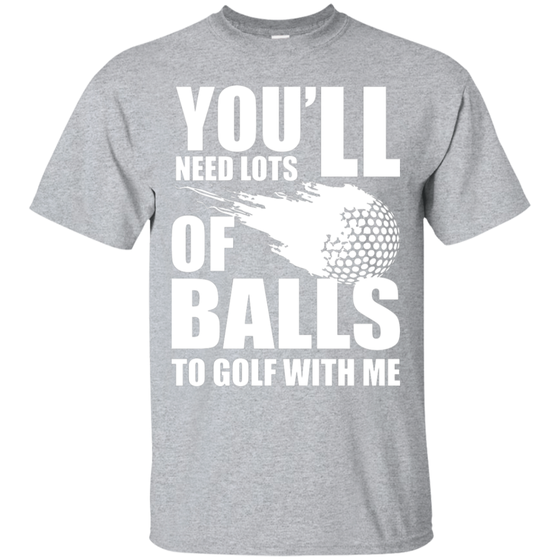 You'll Need Lots Of Balls Play Golf With Me T-Shirt Apparel - The Beer Lodge