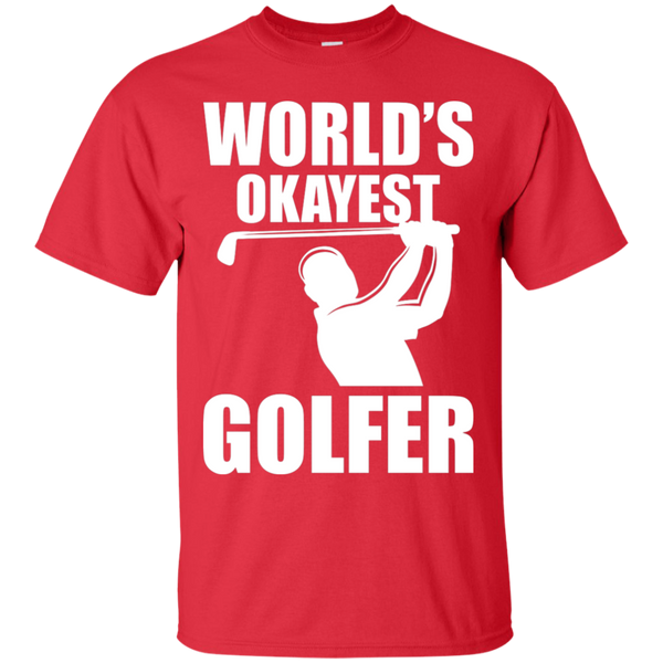 World's Okayest Golfer T-Shirt Apparel - The Beer Lodge