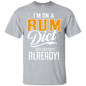 I'm On A Rum Diet T-Shirt Apparel - The Beer Lodge