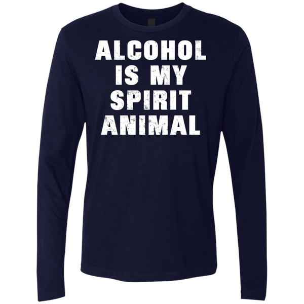 Alcohol Is My Spirit Animal T-Shirt Apparel - The Beer Lodge