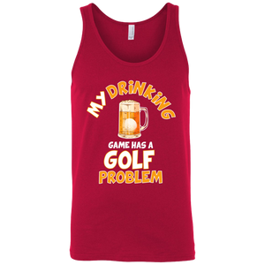 My Drinking Game Has A Golf Problem Tank Top Apparel - The Beer Lodge
