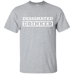 Designated Drinker T-Shirt Apparel - The Beer Lodge