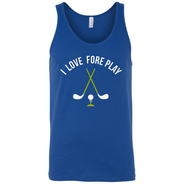 I Love Fore Play Tank Top Apparel - The Beer Lodge