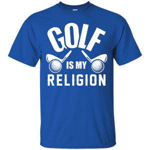Golf Is My Religion T-Shirt Apparel - The Beer Lodge