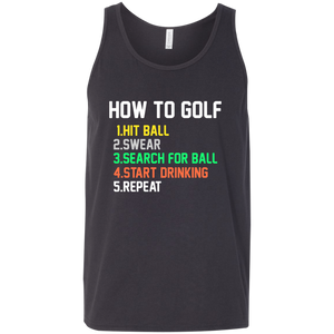 How To Golf Tank Top Apparel - The Beer Lodge