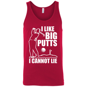 I Like Big Putts I Cannot Lie Tank Top Apparel - The Beer Lodge