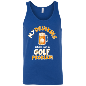 My Drinking Game Has A Golf Problem Tank Top Apparel - The Beer Lodge
