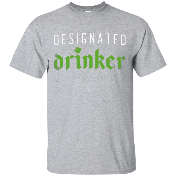 Designated Drinker T-Shirt Apparel - The Beer Lodge