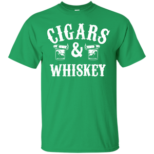 Cigars And Whiskey T-Shirt Apparel - The Beer Lodge