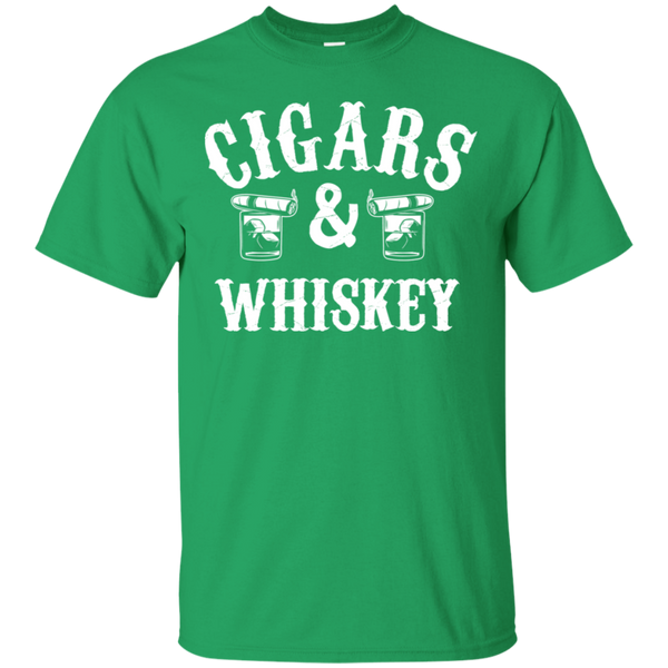 Cigars And Whiskey T-Shirt Apparel - The Beer Lodge
