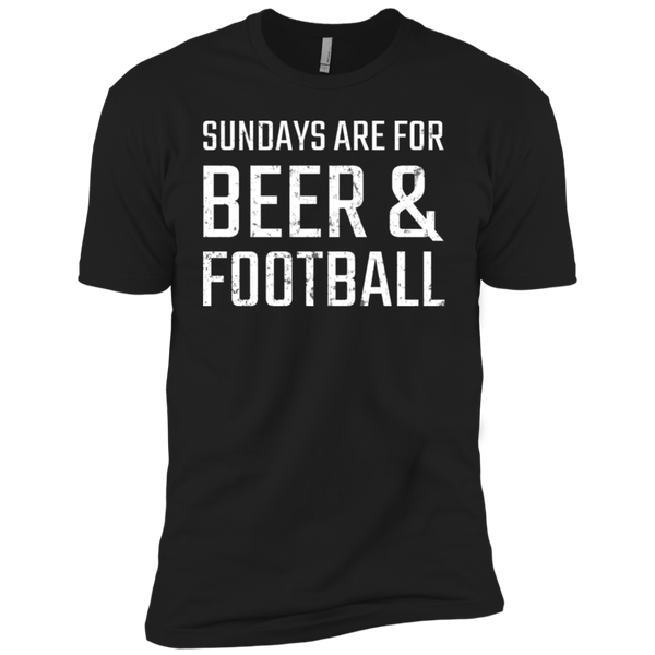 Sundays Are For Beer & Football T-Shirt Apparel - The Beer Lodge