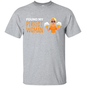 Found My Perfect Woman T-Shirt Apparel - The Beer Lodge