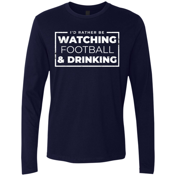 I'd Rather Be Watching Football & Drinking T-Shirt Apparel - The Beer Lodge