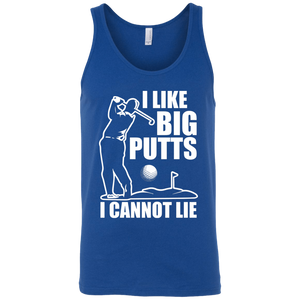 I Like Big Putts I Cannot Lie Tank Top Apparel - The Beer Lodge