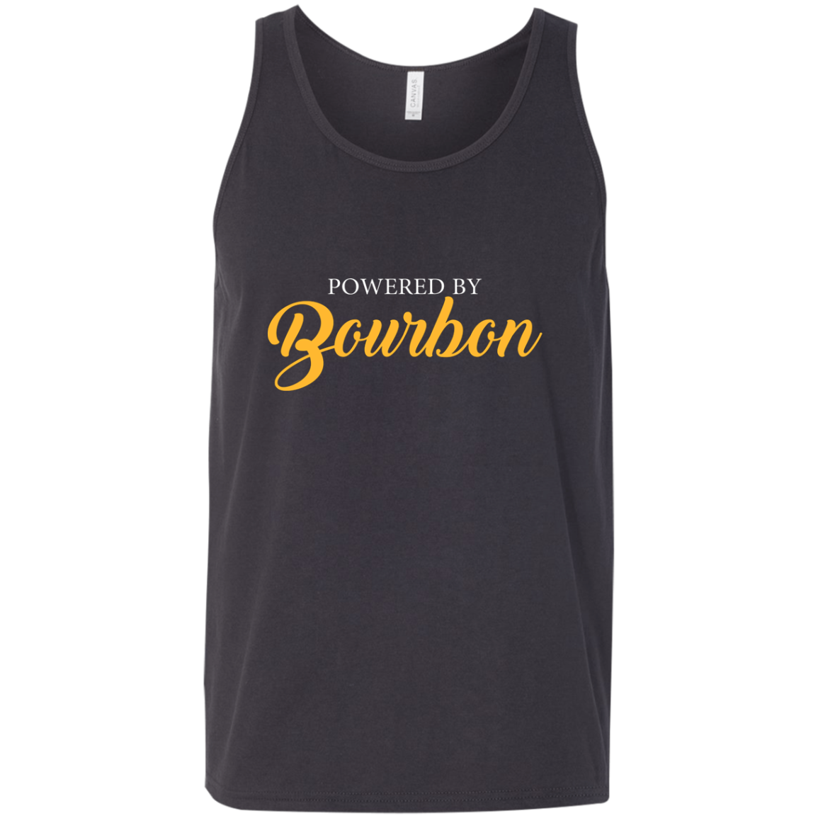 Powered By Bourbon Tank Top Apparel - The Beer Lodge