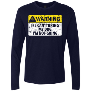 If I Can't Bring My Dog I'm Not Going T-Shirt Apparel - The Beer Lodge