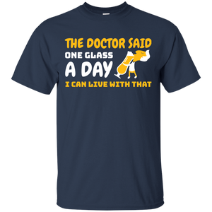 One Glass A Day T-Shirt Apparel - The Beer Lodge