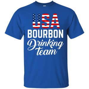 USA Bourbon Drinking Team T-Shirt Apparel - The Beer Lodge