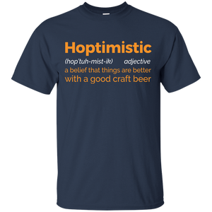 Hoptimistic T-Shirt Apparel - The Beer Lodge