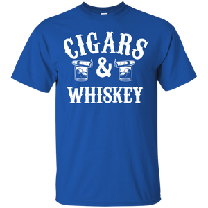 Cigars And Whiskey T-Shirt Apparel - The Beer Lodge
