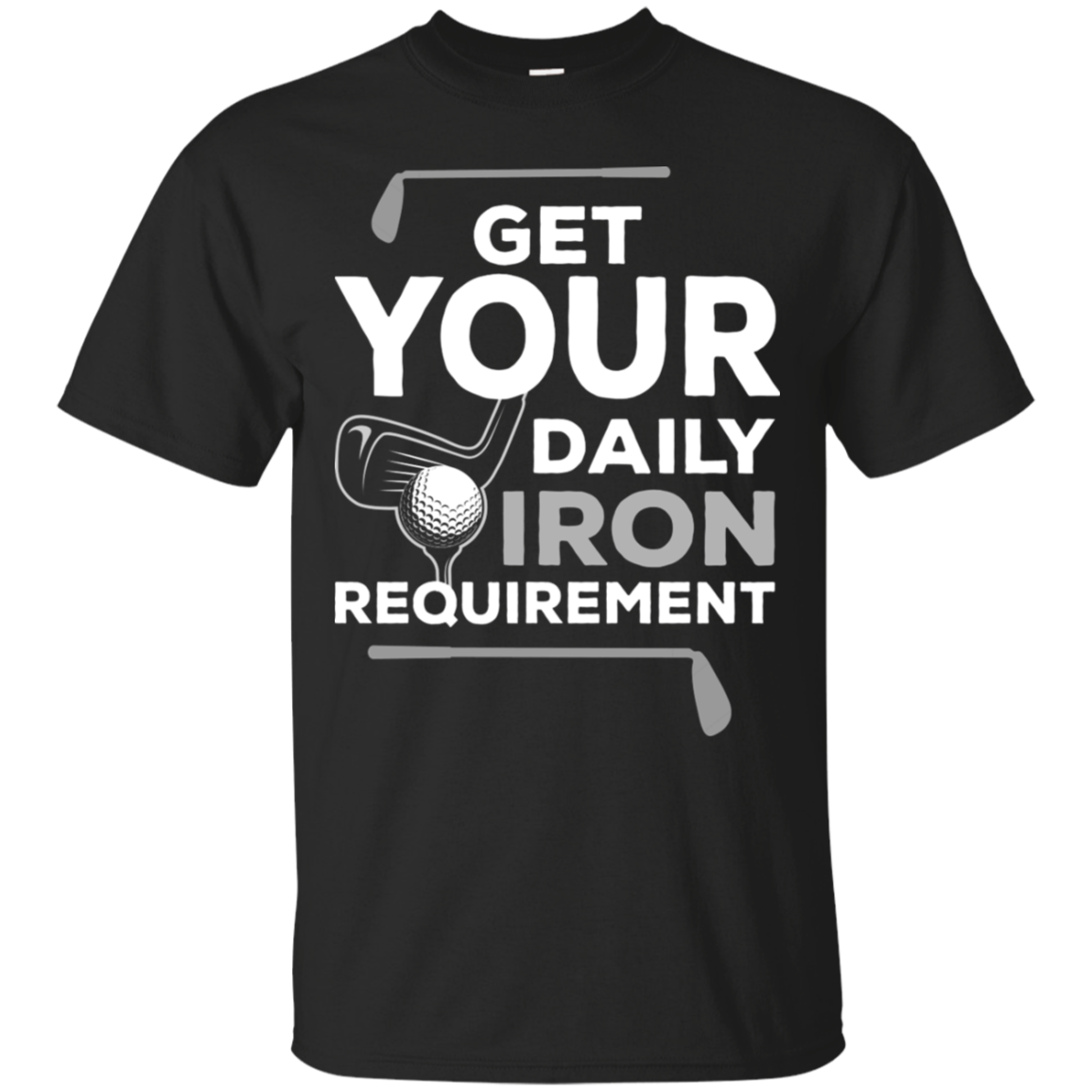 Get Your Daily Iron Requirement T-Shirt Apparel - The Beer Lodge