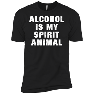 Alcohol Is My Spirit Animal T-Shirt Apparel - The Beer Lodge