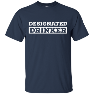 Designated Drinker T-Shirt Apparel - The Beer Lodge
